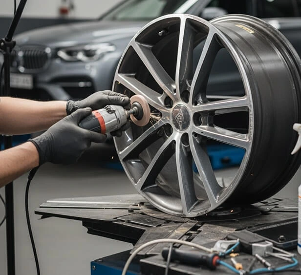 alloy rim repair and wheel specialist dubai mobile